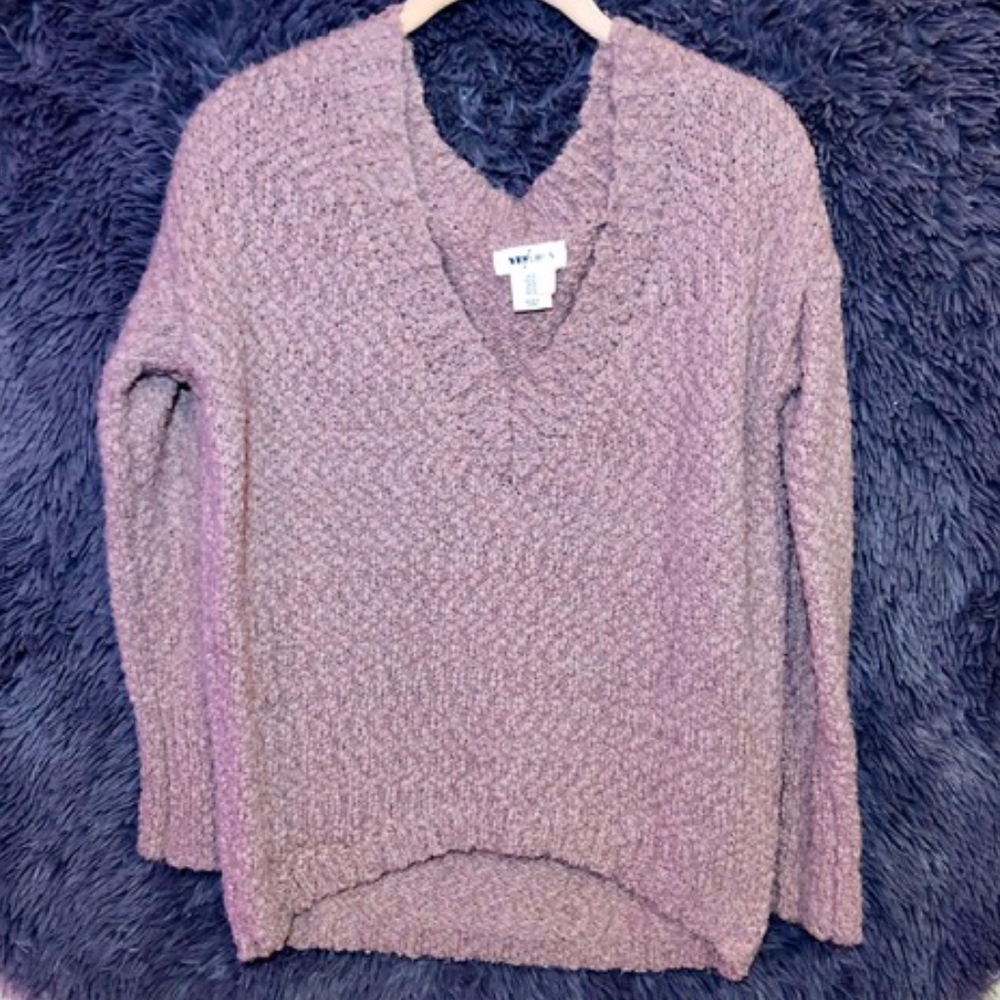 Super Soft Knitted V Neck Sweater